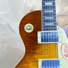 Electric Guitar Smoked Finish Dual Pickup White Pickguard Shipped from the U.S.