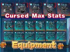 Cursed Max Stats Equipment ARK🦕 Survival Ascended ASA PVE PC/XBOX/PS