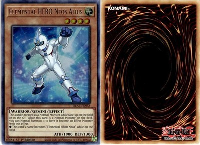Elemental HERO Neos Alius - Ultra Rare 1st Edition BLAR-EN053 - NM - YuGiOh