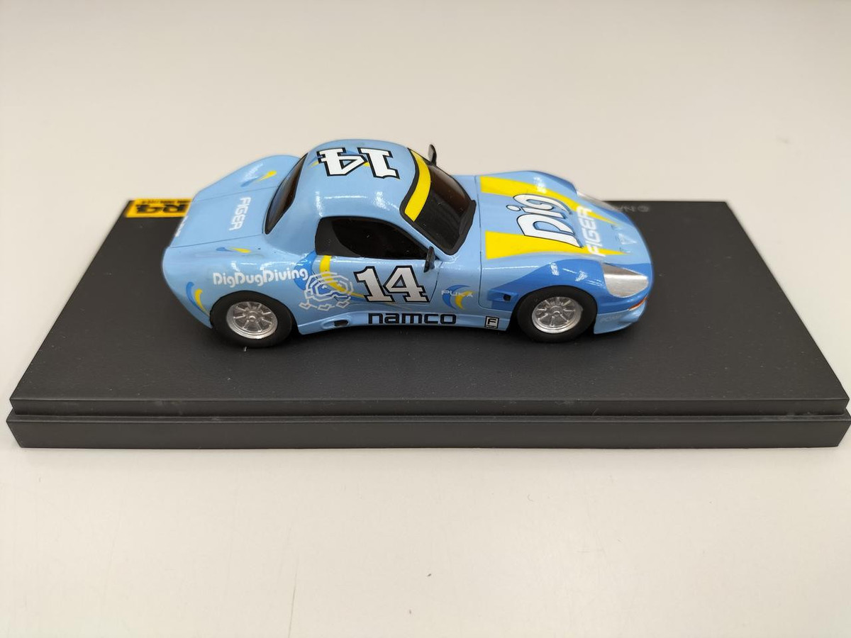 Kyosho R4 Digracing Namco Ridge Racer 1/43 Scale Model Car Kyosho R4 Digracing Namco Ridge Racer 1/43 Scale Model Car