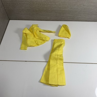 Sindy yellow Jacket Top & Pants Sunshine Girl 70s vtg Pedigree #44303