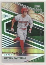 2020 Panini Elite Extra Edition Aspirations Green /499 Hayden Cantrelle #158 4z8