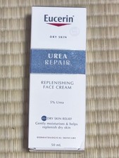 Eucerin UreaRepair Face Cream 5% Urea 50ml, Nourishing Day Cream 50ml