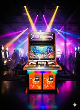 New Fish Table Casino Slot Machine Case in Phoenix Red 2-Person Shooter