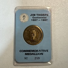 Jim Thorpe Commemorative Medallion No 259