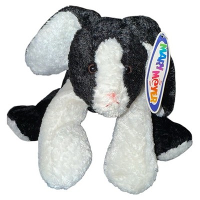 Mary Meyer Flip Flops Bobbie Bunny Black White 12 Inches Plush Stuffed New NWT