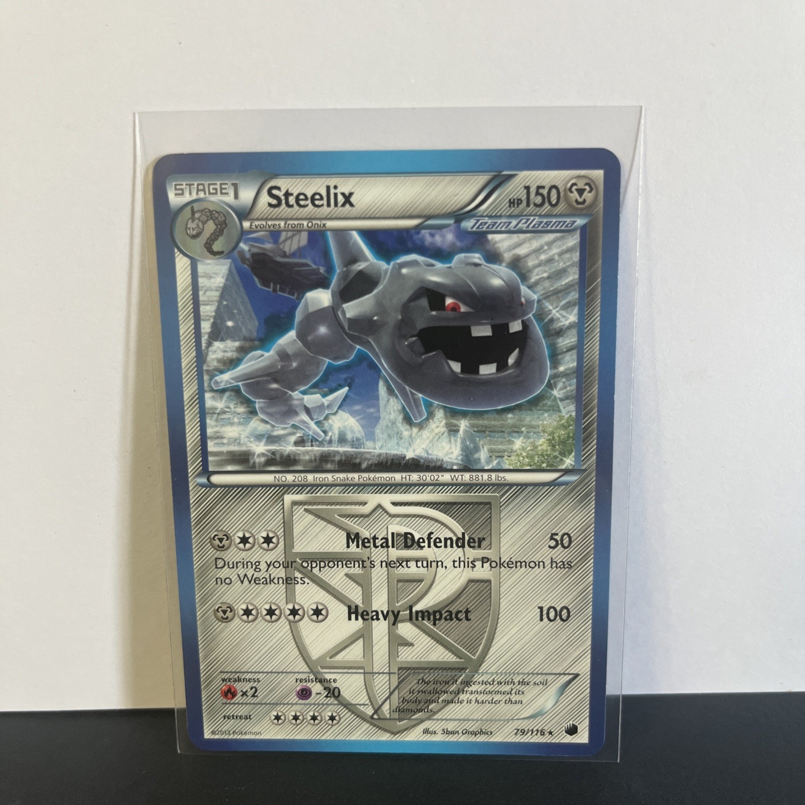 Steelix (Team Plasma) 79/116 Plasma Freeze Regular