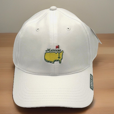 Masters 2026 ANGC Ladies Fit Performance Tech Hat - White - NWT Adjustable