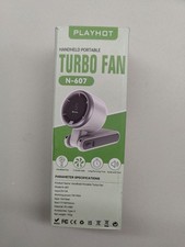 Mini Portable Handheld Turbo Fan USB Rechargeable Cooling Fan Up to 10 Hours US