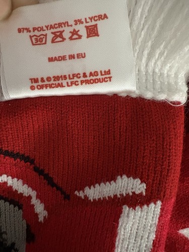 Scarf Of Mohamed Salah Player Of Liverpool Soccer The Egyptian King 54” Long - Picture 8 of 10