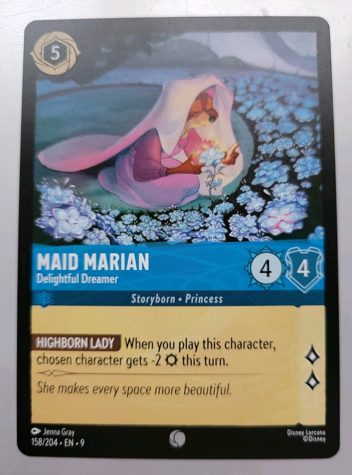 Disney Lorcana TCG - Fabled: Maid Marian (158/204) - Common - Near Mint 