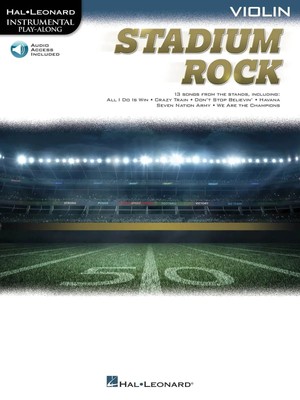 Stadium Rock for Violin | Instrumental Play-Along | Buch + Online-Audio | 2019