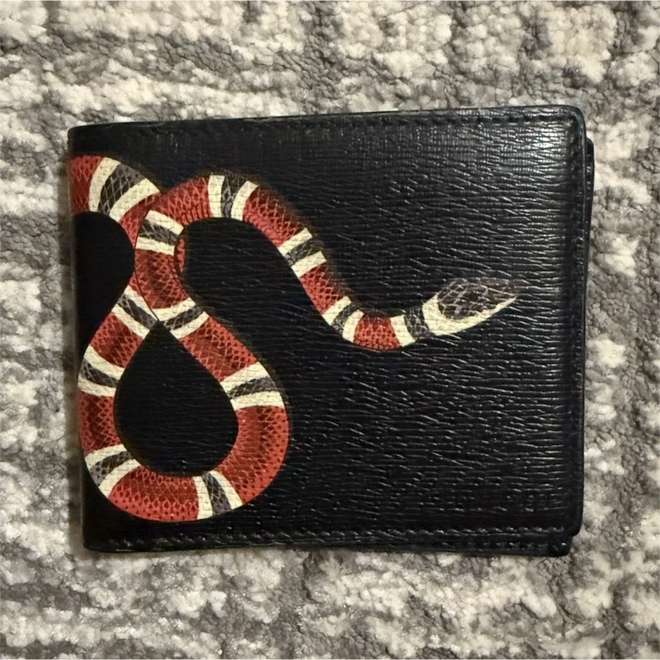 Leather Snake Wallets for Men for sale | eBay