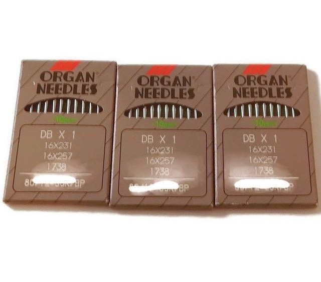 30 Organ DBx1 Industrial Sewing Machine Needles 16x231 16x257 fits Juki