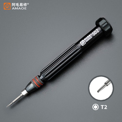 AMAOE SD2 Precision Magnetic Screwdriver S2 Steel Bits Screw Driver Opening Tool - Picture 9 of 36