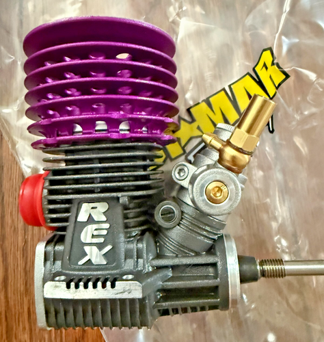 Novarossi Gimar 35PLUS21 Race .21 Onroad 9 port 1/8 Engine Ceramic Modified - Picture 4 of 8