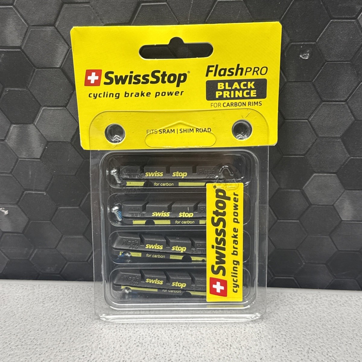 SwissStop Flash Pro Black Prince Carbon Rim Brake Pads 4
