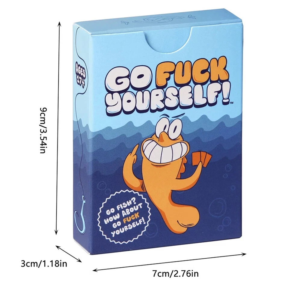 Go Fuc Yourself The Adult Go Fish Game Youve Always Wanted Hilarious Card Game - image 2 of 4