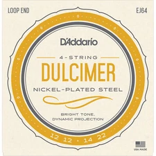 3 Sets D'Addario EJ64 4-String Dulcimer Strings