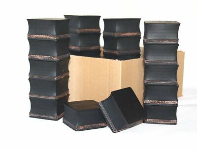 50x50x45mm (Karton mit 21 Stück) Restposten Flohmarkt Gummiauflage DIY Gummi