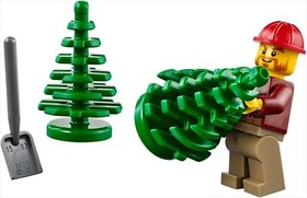 LEGO 60059 5-12 Lego City Logging Truck With 2 Minifigures Sealed ABS