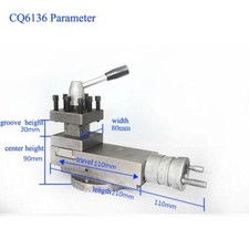 New Swing Bench Quick Change Metric posts&holders Slide Tool CQ6136 Lathe Blade