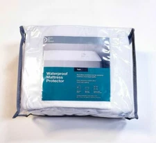 Made By Design Fitted Mattress Protector, Size Twin - White