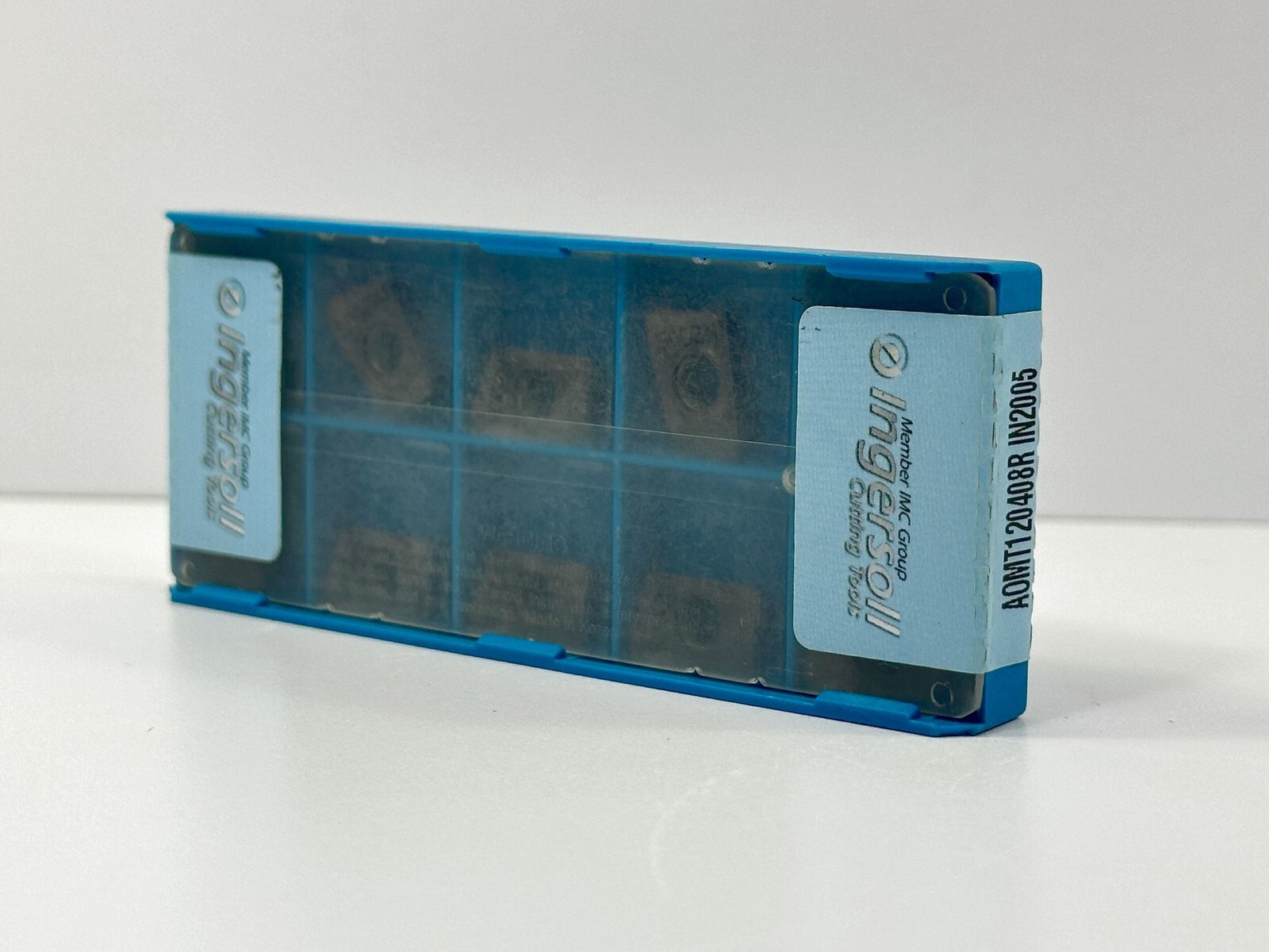 INGERSOLL AOMT 120408R New Carbide Inserts 5811319 Grade IN2005 10pcs