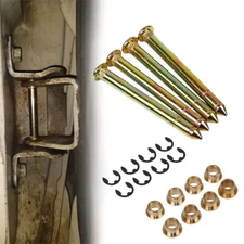 Door Hinge Pin Bushing Kit for Ford F150 F250 F350 Bronco 2 Doors Accessories