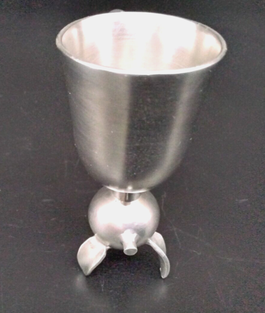 Vintage 1940's Cocktail Shaker Companion Similar To Napier Cat Jigger  "Nice"