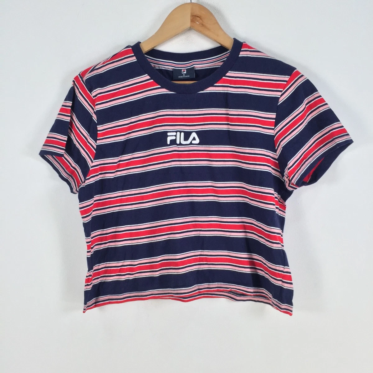 Fila striped shirt womens hotsell