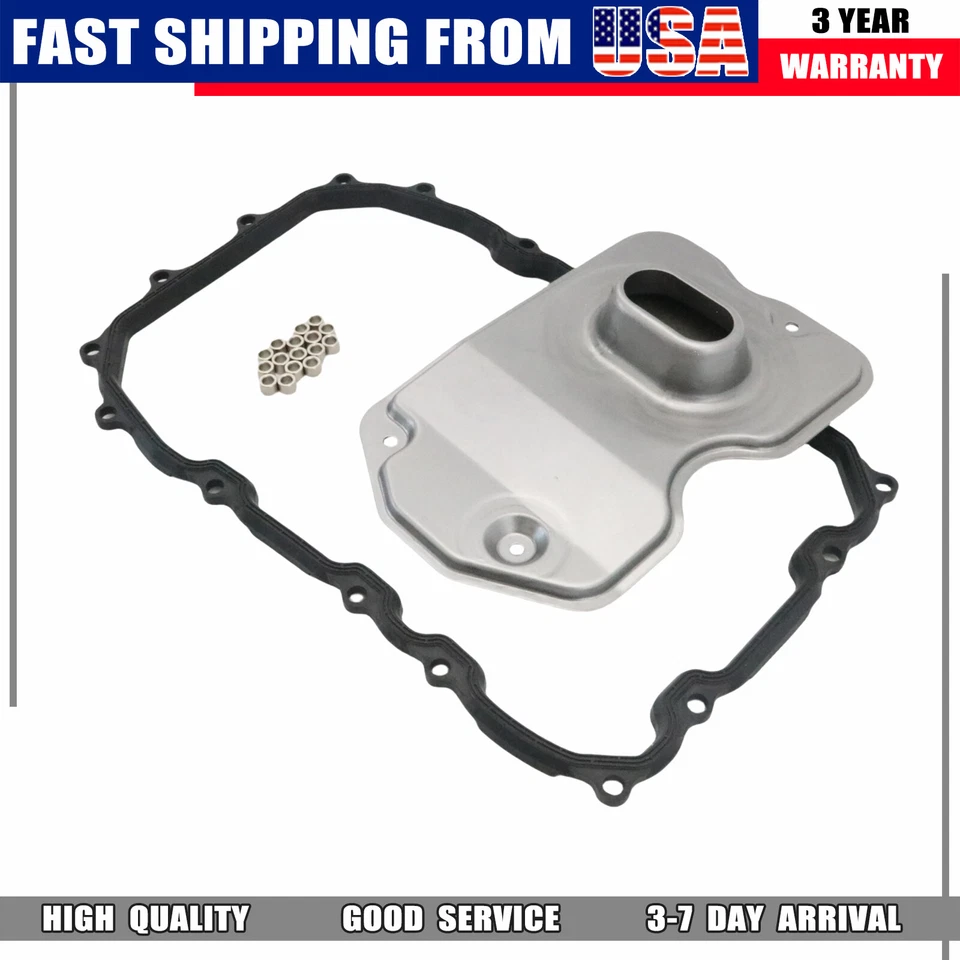 Auto Trans Filter & Oil Pan Gasket Kit NEW Fits For Audi Q7 VW Porsche Cayenne Foto 3 de 4