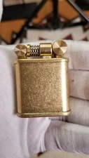 Vintage Retro Antique Old Fashioned STYLE Brass Kerosene Flint Pocket Lighter