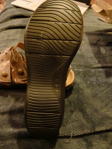 Clarks Laurieann Jade, neue, metallische Sandalen 10m MARKDOWN! - Bild 4 von 6