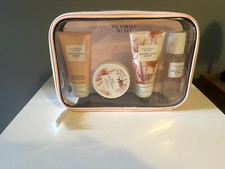Victoria's Secret Natural COCONUT MILK  ROSE Calm Body Care 4pc Starter Kit NIP
