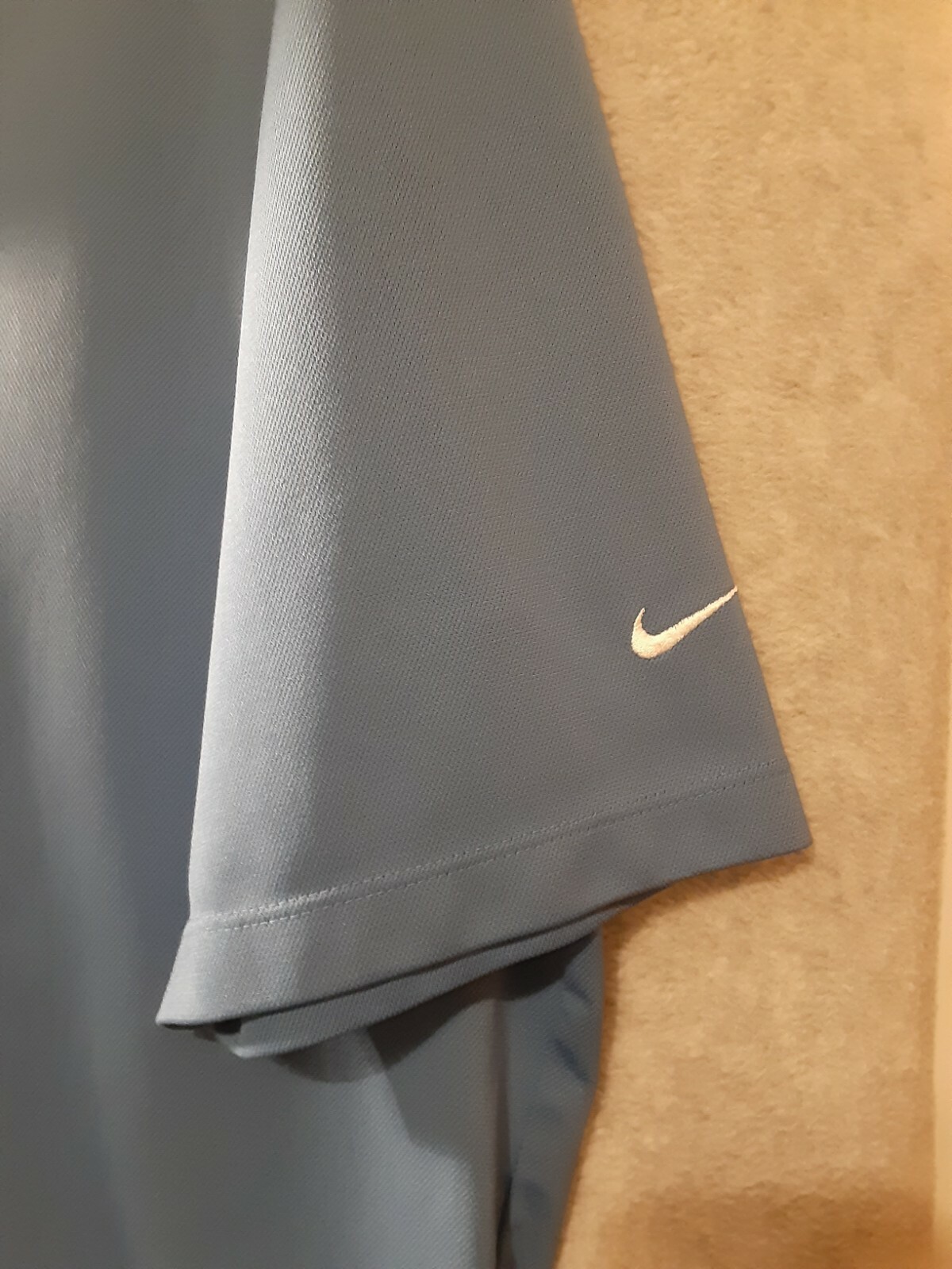 NIKE GOLF FIT DRY RN 56323 Men’s Blue Golf/Polo Shirt Size LARGE