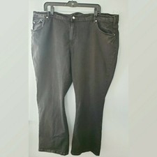 Diane Gilman Black Denim Pants