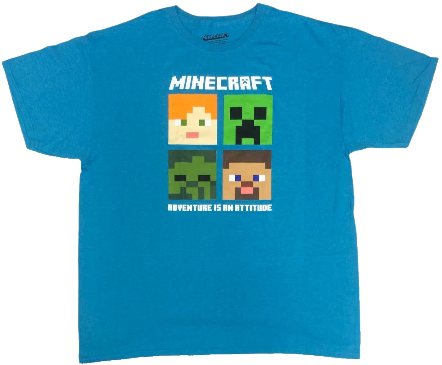 Minecraft Cotton T-Shirts for Men