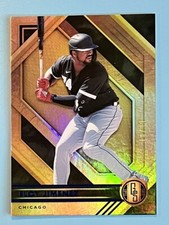 2021 Panini Chronicles Gold Standard Eloy Jimenez Blue /99 Chicago White Sox #19