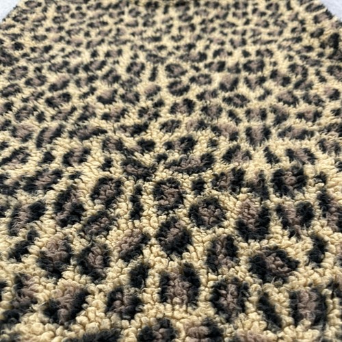 Calvin Klein Vest Womens Medium Full Zip Sherpa Fleece Soft Leopard Print City - Picture 12 of 15