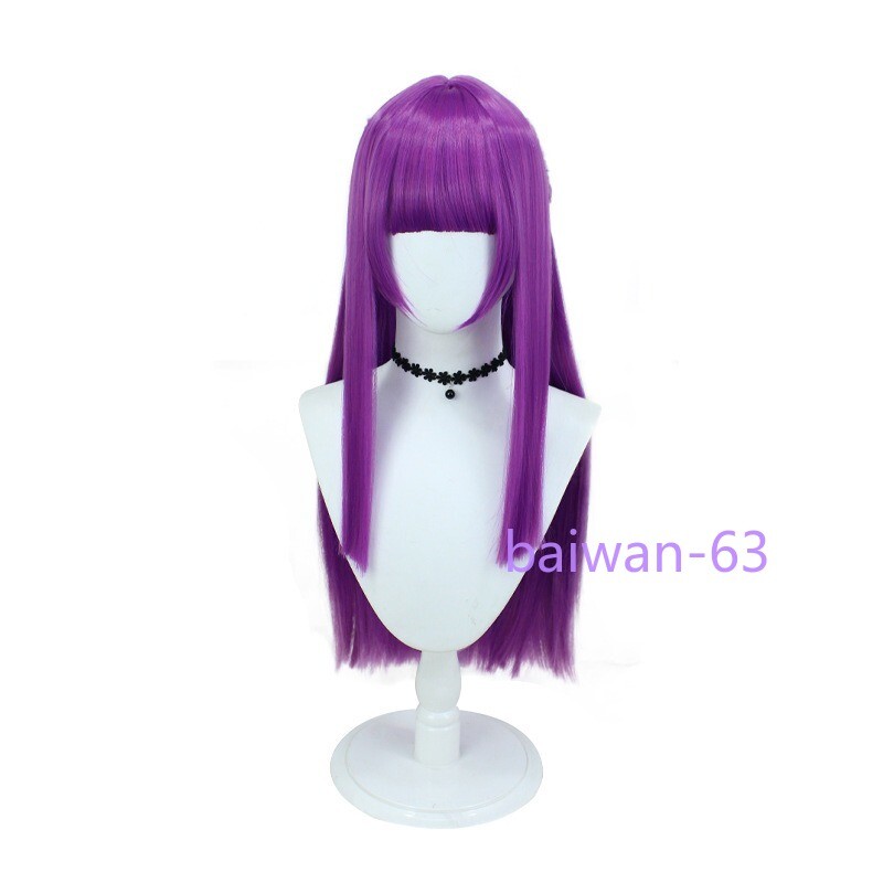 Anime Tokyo Mew Mew Fujiwara Zakuro Cosplay Purple HairPiece Long
