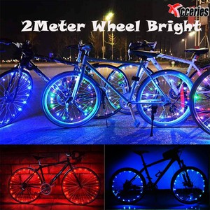 20 LED Bicycle Bike Cycling Rim Lights Auto Open &Close Wheel Spoke Light String - Click1Get2 Cyber Monday