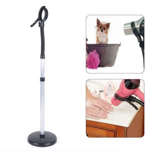 Retractable Hair Dryer Stand Holder Hands-Free 360° Vertical Blow Dryer Mount US