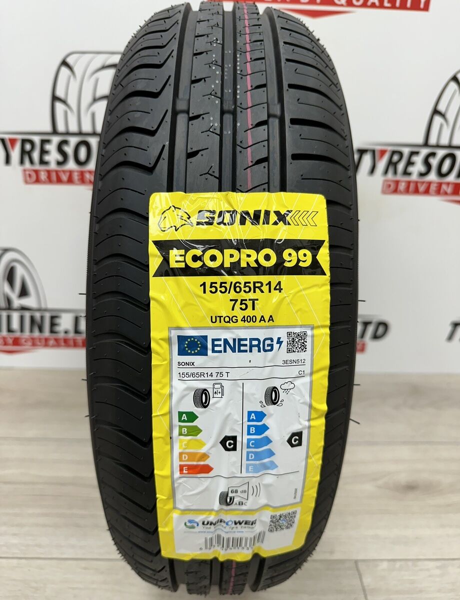 2 X 155 65 14 SONIX 155/65R14 75T M+S BRAND NEW TYRES | eBay 
