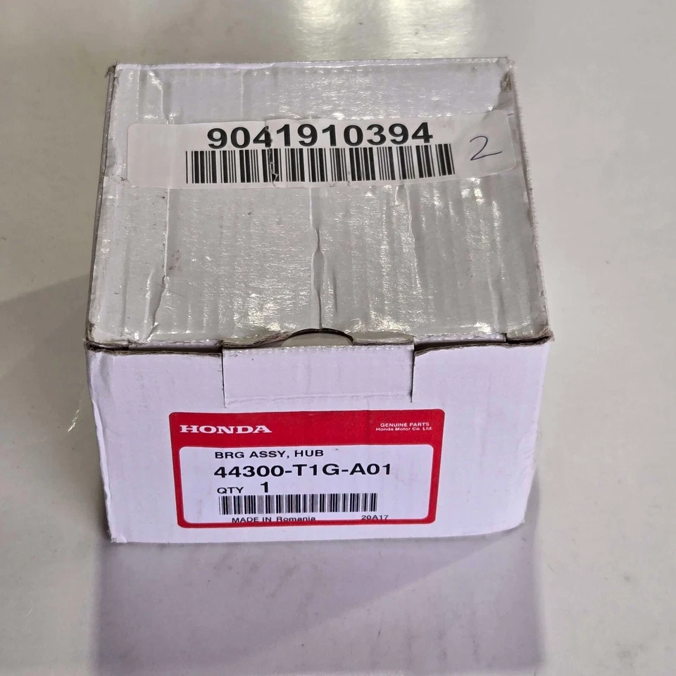 Honda CR-V 2014 cojinete de rueda delantera nuevo pieza original OEM 44300-T1G-A01 Foto 2 de 4