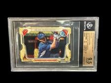 ALEX GUERRERO DODGERS 2014 BOWMAN CHROME MINI ROOKIE SUPERFRACTOR # 1/1 BGS 9.5