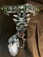 Vintage 1987 Testament The Legacy Tour Shirt Size Large L