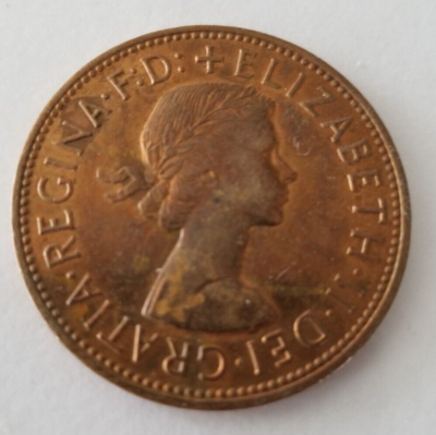 1964 One Penny Queen Elizabeth II | eBay