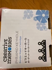 New Creative Memories Pyramid Keyhole Border Maker Cartridge NIB