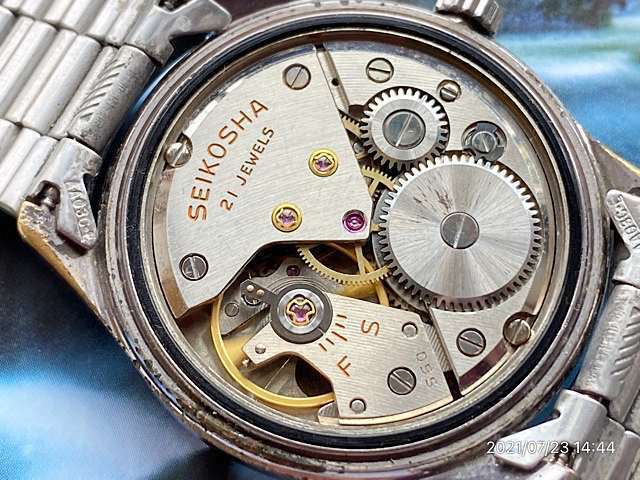 Seiko Crown 最終モデル57-8000 Seiko Crown 57-8000 Vintage Overhaul Rare 21 Jewels Manual